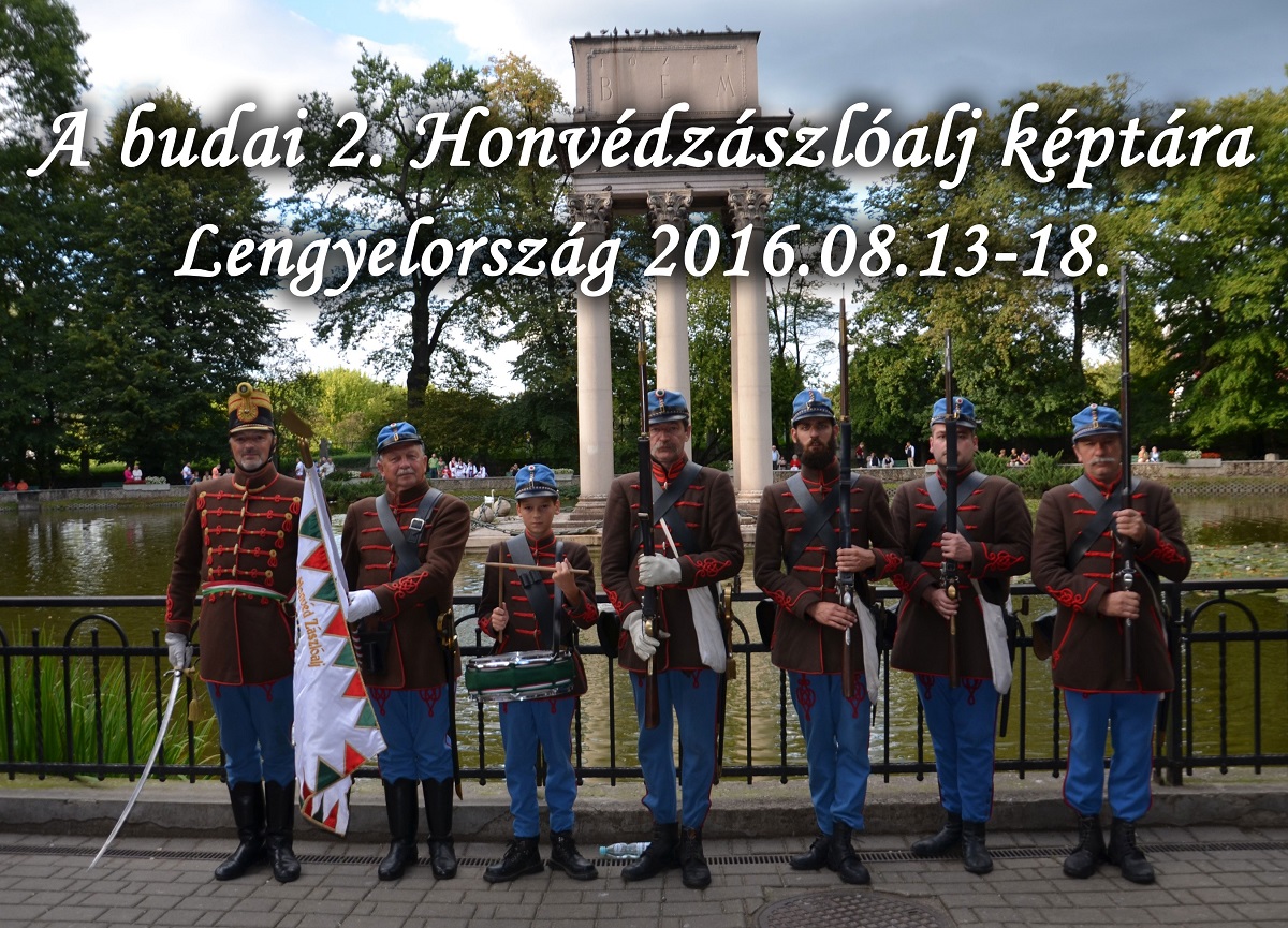 A budai 2. Honvédzászlóalj képtára a teljes útról